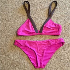 L*Space Color Block Farrah Bikini